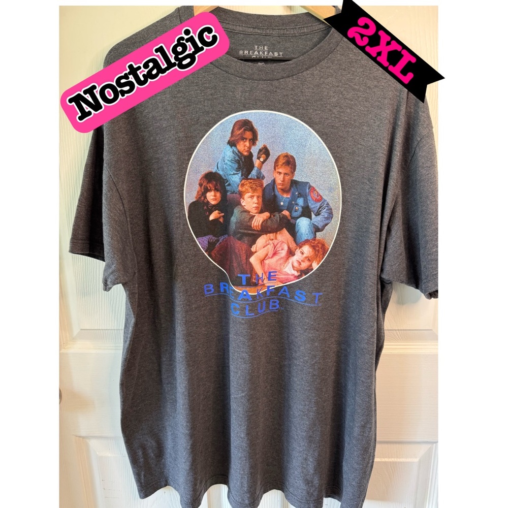 Nostalgic cult classic movie T-shirt “the breakfast club” size 2XL men